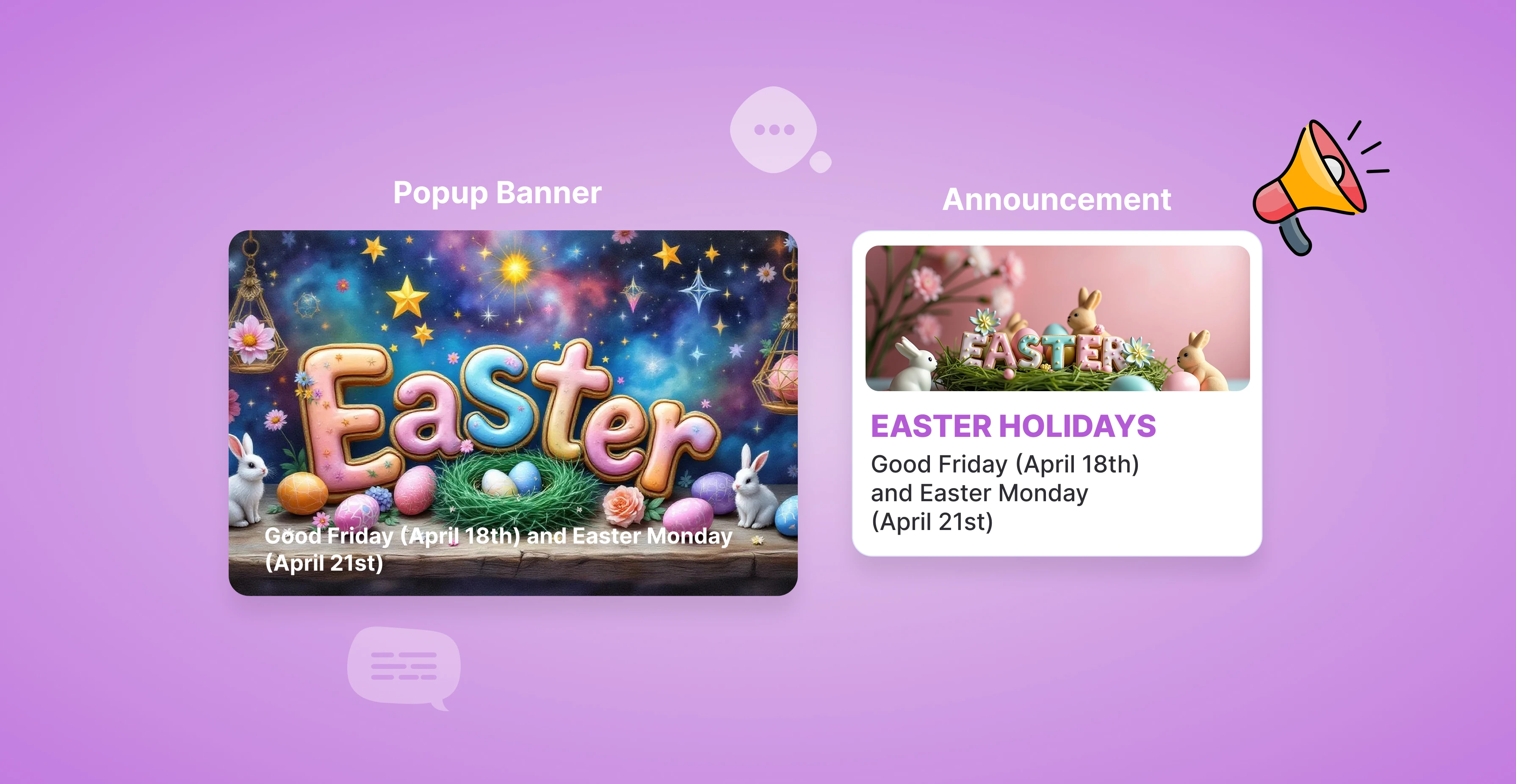 Why Announcements Are Better Than Popups or Banners